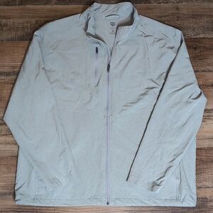 1764 Graham Luxe Kash Lightweight Golf Jacket Men’s Size 2XL in Grey